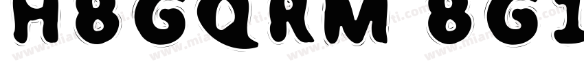 HBGQRM BG1 0字体转换